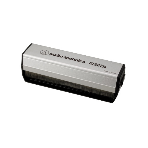 Audio Technica AT6013a dvigubo veikimo Patefono plokštelių valymo šepetėlis