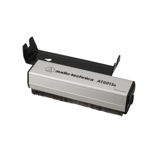 Audio Technica AT6013a dvigubo veikimo Patefono plokštelių valymo šepetėlis