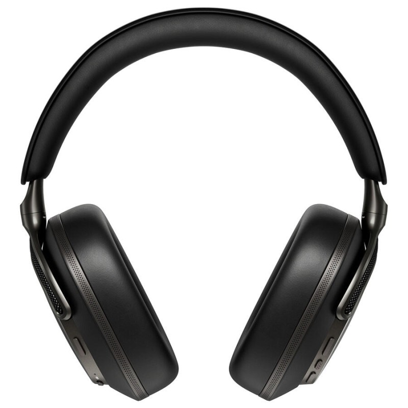 Bowers & Wilkins Px8 S2 Onyx Black belaidės Bluetooth ausinės, hibridinis triukšmo slopinimas