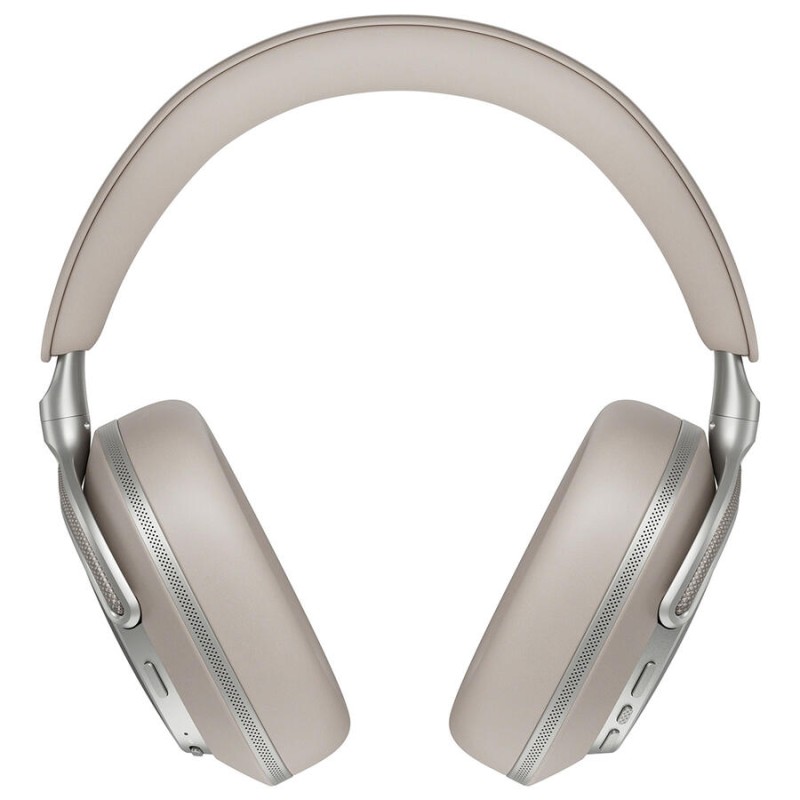 Bowers & Wilkins Px8 S2 Warm Stone belaidės Bluetooth ausinės, hibridinis triukšmo slopinimas