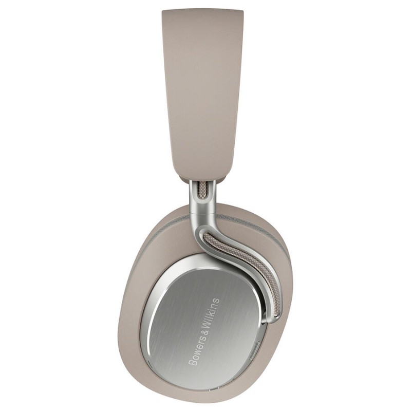 Bowers & Wilkins Px8 S2 Warm Stone belaidės Bluetooth ausinės, hibridinis triukšmo slopinimas