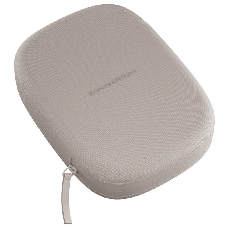 Bowers & Wilkins Px8 S2 Warm Stone belaidės Bluetooth ausinės, hibridinis triukšmo slopinimas