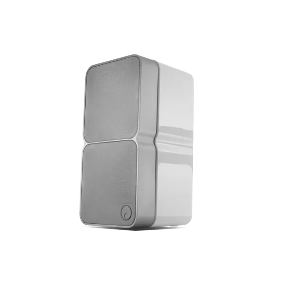 Cambridge Audio Minx Min 22 sferinė BMR palydovinė kolonėlė su woofriu (vnt.), juoda/balta