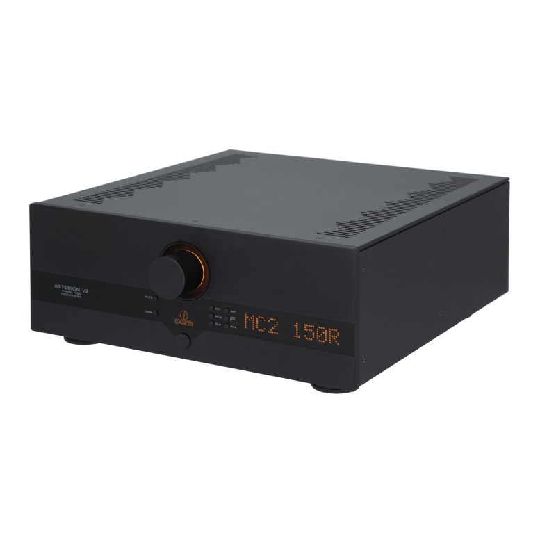 Canor Asterion V2 pradinis patefono lempinis stiprintuvas MM/MC su RCA/XLR