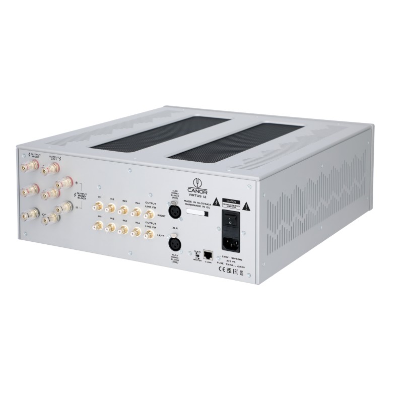 Canor Virtus I2 lempinis integruotas stiprintuvas, galingumas class A 2 x 40W