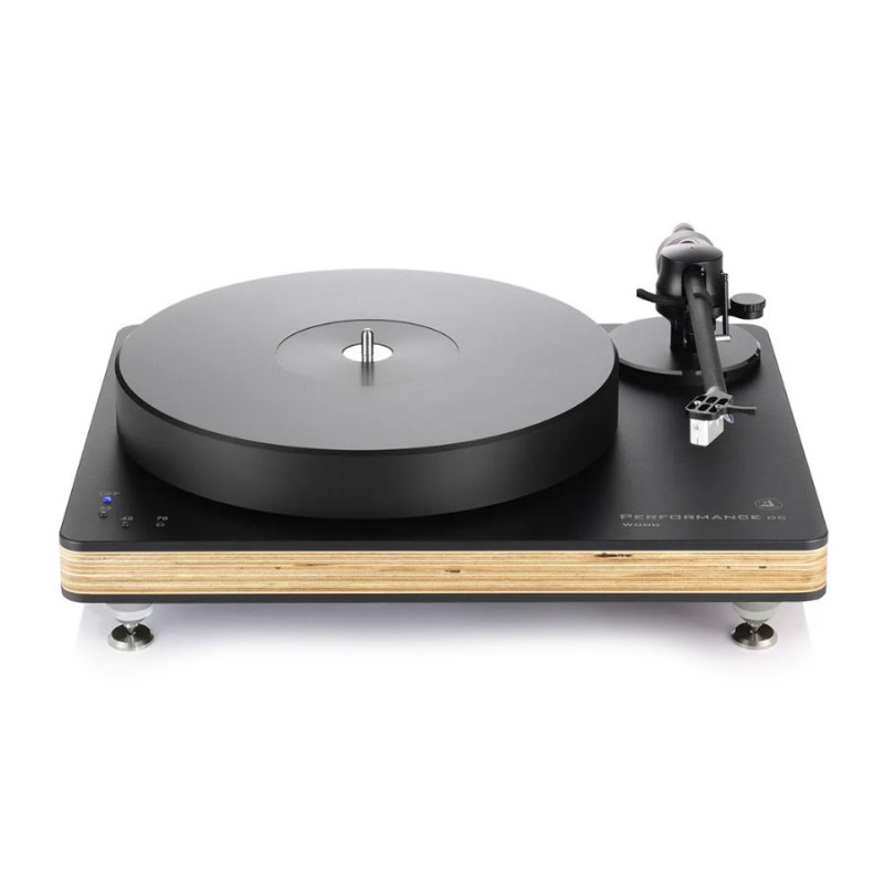 Clearaudio Performance DC patefonas, Black/Wood