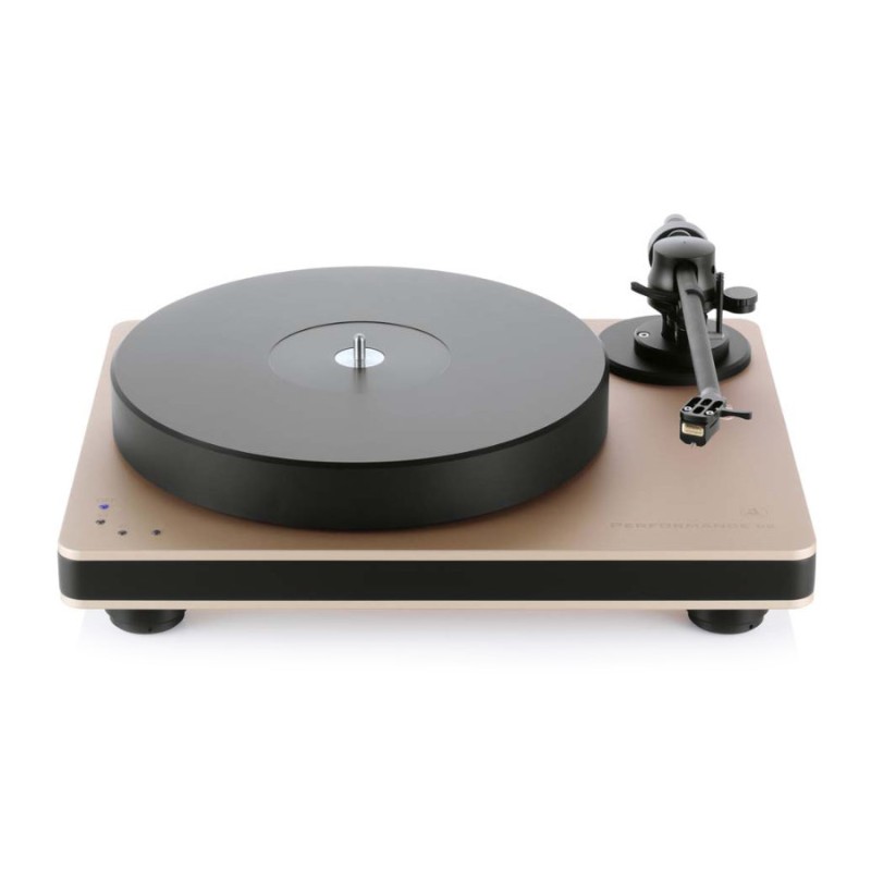 Clearaudio Performance DC patefonas, Rose gold/ Black