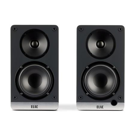 ELAC Debut ConneX DCB41 aktyvios garso kolonėlės, HDMI, Bluetooth, Sub out, Phono amp
