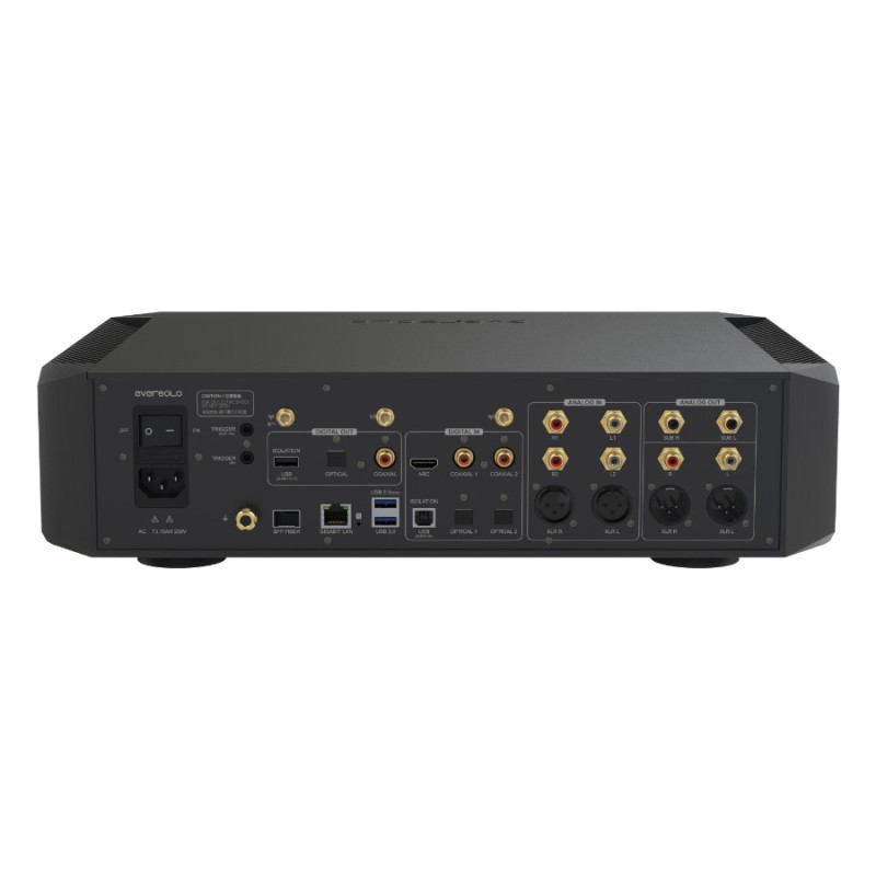 Eversolo DMP-A10 tinklo grotuvas su DAC, MQA, XLR, HDMI