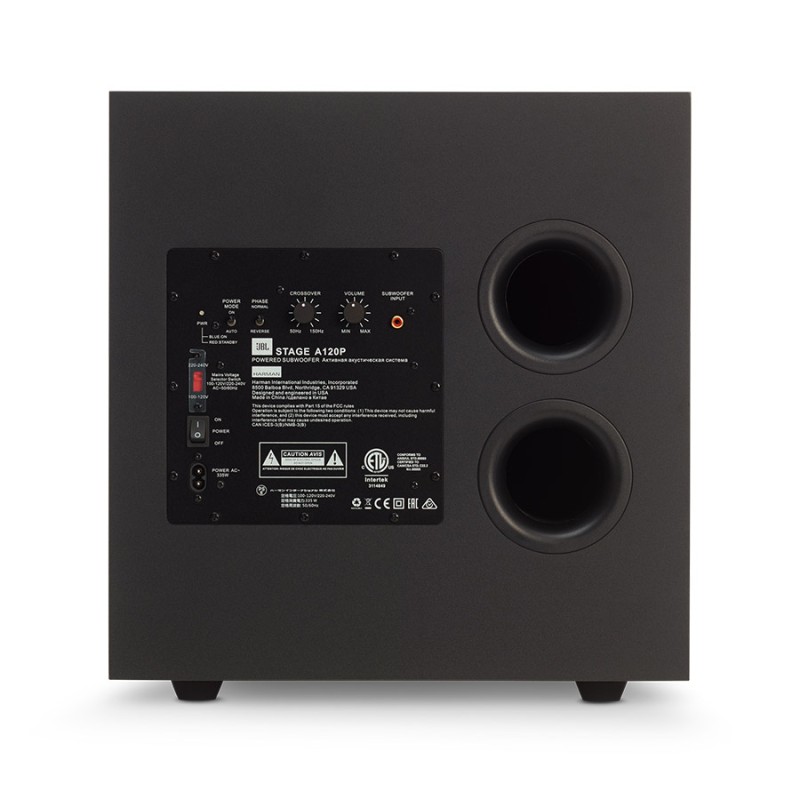 JBL Stage A120P aktyvi žemųjų dažnių kolonėlė