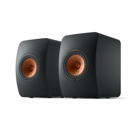 KEF LS50 Wireless II belaidės aktyvios lentyninės garso kolonėlės (pora)