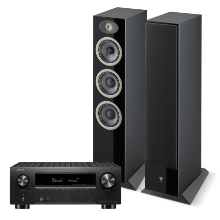 stereo komplektas Denon AVR-X2800H + Focal THEVA N°2