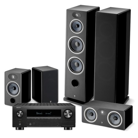 Namų kino komplektas Denon AVC-X3800H + Focal VESTIA N°4 + Focal VESTIA N°1 + Focal VESTIA CENTER