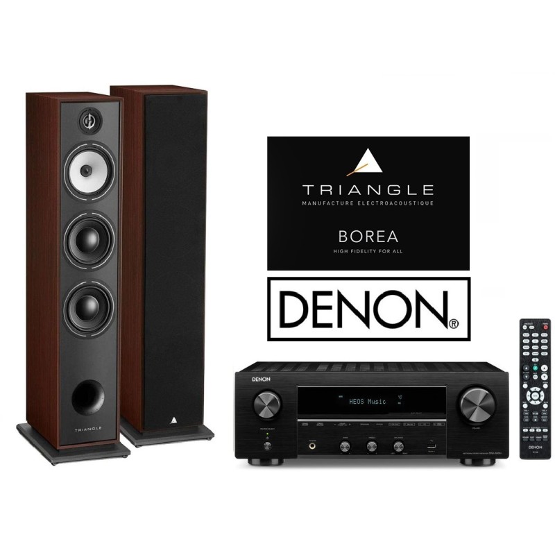 Stereo komplektas Denon DRA-900 su Triangle Borea BR08