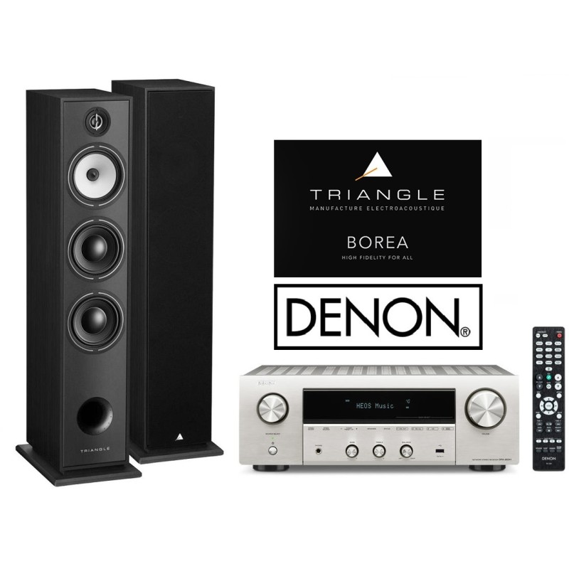 Stereo komplektas Denon DRA-900 su Triangle Borea BR08