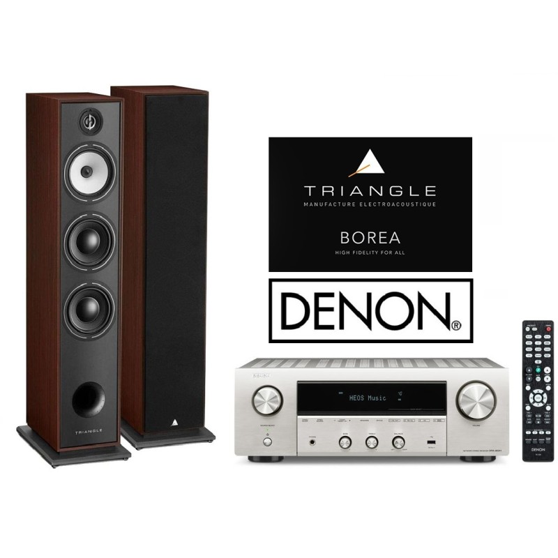 Stereo komplektas Denon DRA-900 su Triangle Borea BR08