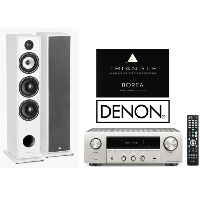 Stereo komplektas Denon DRA-900 su Triangle Borea BR08