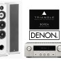 Stereo komplektas Denon DRA-900 su Triangle Borea BR08