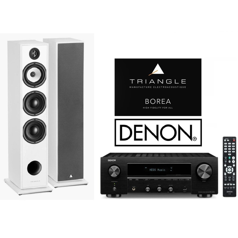 Stereo komplektas Denon DRA-900 su Triangle Borea BR08