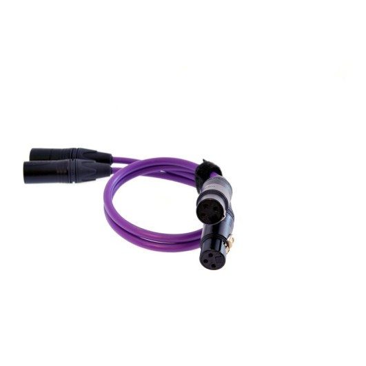 Melodika MD2X tarpblokinis kabelis 2xXLR - 2xXLR (kištukas-lizdas) (nuo 0,5m)