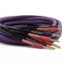 Melodika Purple Rain MDBA415 Bi-amping kolonėlių kabelių komplektas 2x1,5mm²+2x4mm² su Banan tipo kištukais (nuo 1,5m)
