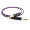 Melodika MDJS instrumentinis stereo kabelis Jack 6,3mm - Jack 6,3mm (nuo 0,5m)