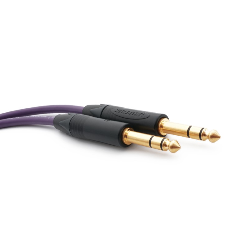 Melodika MDJS instrumentinis stereo kabelis Jack 6,3mm - Jack 6,3mm (nuo 0,5m)