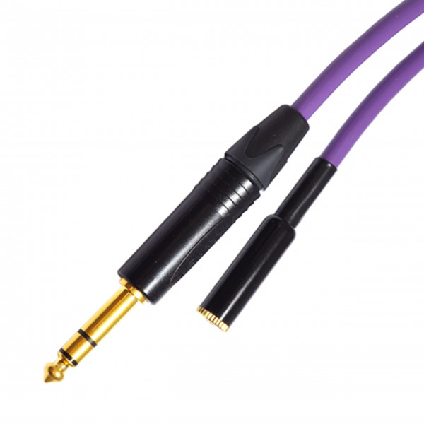 Melodika MDPJGMJ pailginimo kabelis Jack 6,3mm kištukas - Mini Jack 3,5mm lizdas (nuo 0,2m)