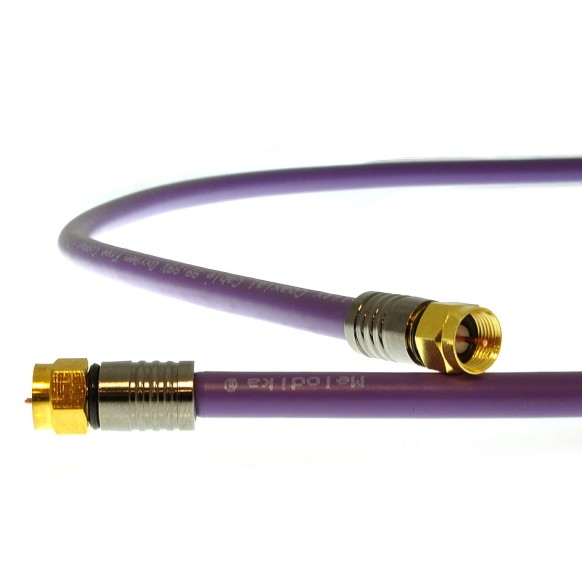 Melodika MDF antenos kabelis F tipas - F tipas (nuo 0,5m)