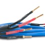 Melodika Sky Blue SBSC40 kolonėlių kabelių komplektas 2x4mm² su Banan kištukais (Solid Grip, NEW) (nuo 1,5m)