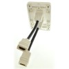 Melodika Black & White BWG2HD 2xHDMI sienelinė plokštė su 3D palaikymu (Decora Standard)