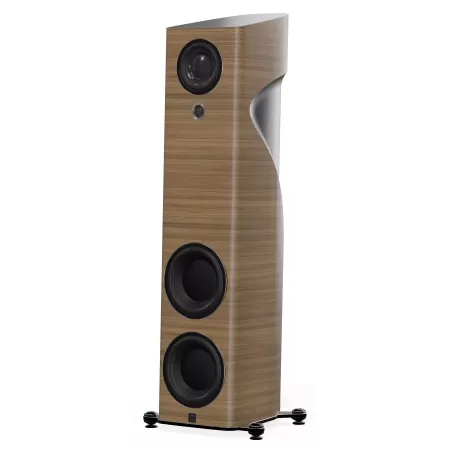 Morel Sopran 934 grindinės garso kolonėlės (pora), 3 juostų, 250W, Light Walnut