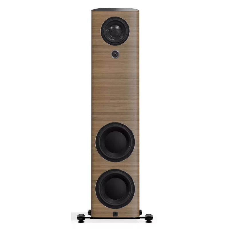 Morel Sopran 934 grindinės garso kolonėlės (pora), 3 juostų, 250W, Light Walnut