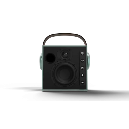 Morel Biggie belaidė garso kolonėlė su akumuliatoriumi ir Bluetooth, Aqua Frost