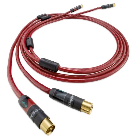 Nordost RED DAWN 3 tarp blokinis RCA kabelių komplektas nuo 0,6m iki 3,5m