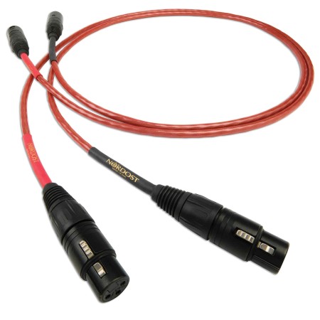 Nordost RED DAWN tarp blokinis XLR kabelių komplektas nuo 0,6m iki 3,5m