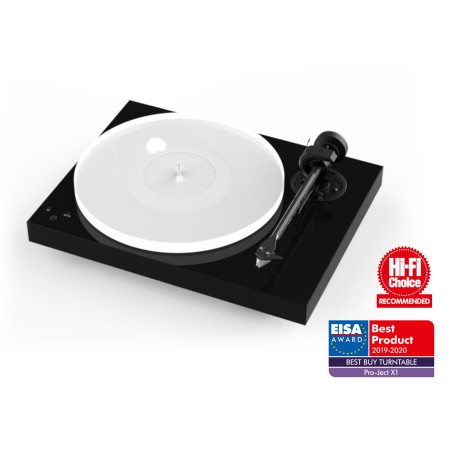 Pro-ject X1 patefonas EISA 2019-2020 apdovanojamas Best Buy galvutė Ortofon 2M Silver