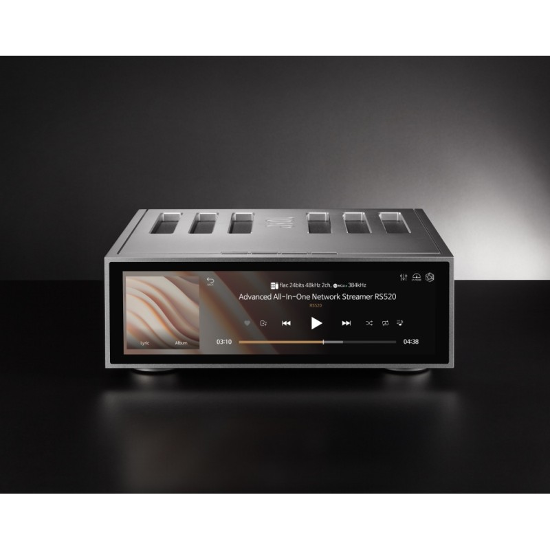 ROSE RS520 Stereo stiprintuvas su tinklo grotuvu