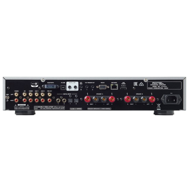 Rotel A-14 MkII stereo integruotas stiprintuvas su Bluetooth, USB, Phono