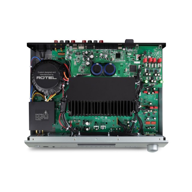 Rotel A-14 MkII stereo integruotas stiprintuvas su Bluetooth, USB, Phono