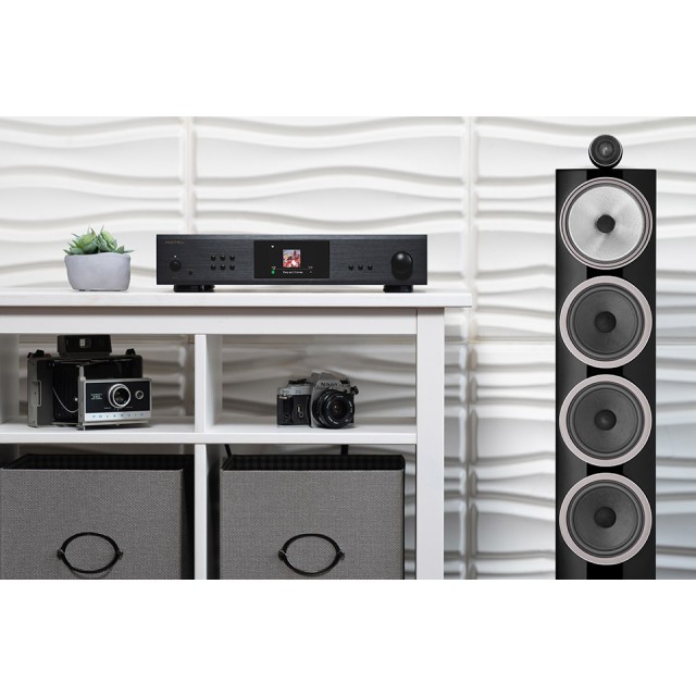 Rotel S-14 tinklinis stereo stiprintuvas, galingumas 2x150W MQA, Bluetooth, Spotify, ChromeCast