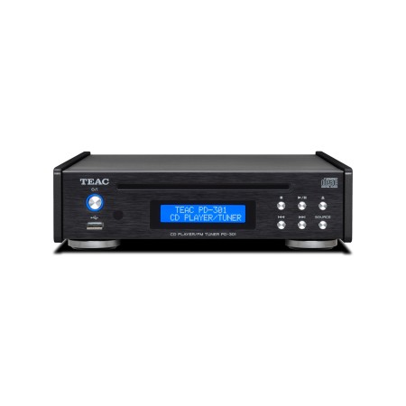 Teac PD-301DAB-X CD grotuvas ir DAB/FM imtuvas, juodas
