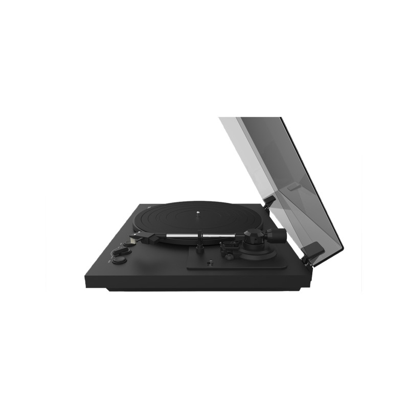 Teac TN-175 visiškai automatinis patefonas, juodas