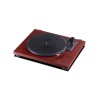 Teac TN-180BT-A3 Bluetooth patefonas su Audio Technica galvute, vyšnios spalvos