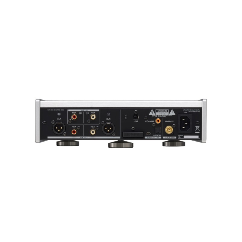 Teac UD-505-X USB DAC ir pradinis stiprintuvas, sidabrinis
