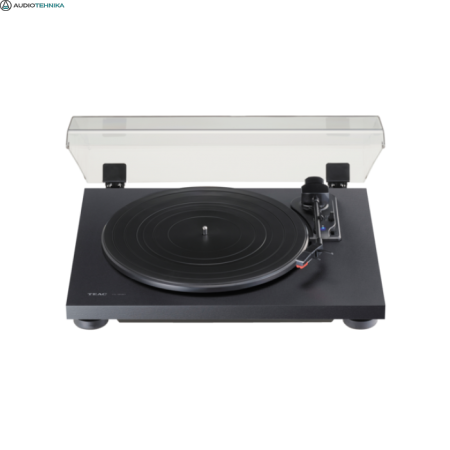Teac TN-180BT-A3 Bluetooth patefonas su Audio-Technica galvute, juodas