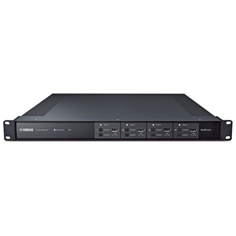 Yamaha XDA-QS5400RK, 4 stereo zonų stiprintuvas su 4 audio media tinklo grotuvais Spotify, Tidal, MusicCast